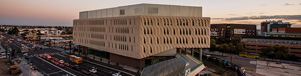230131-Building-WCPH-1-WebHeader Rob and Melani Walton Center for Planetary Health building at Arizona State University Tempe campus